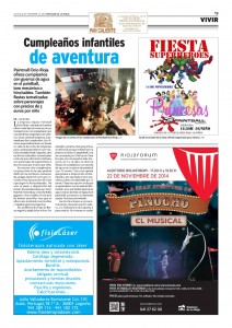 Reportaje Fiesta Superhéroes y Princesas