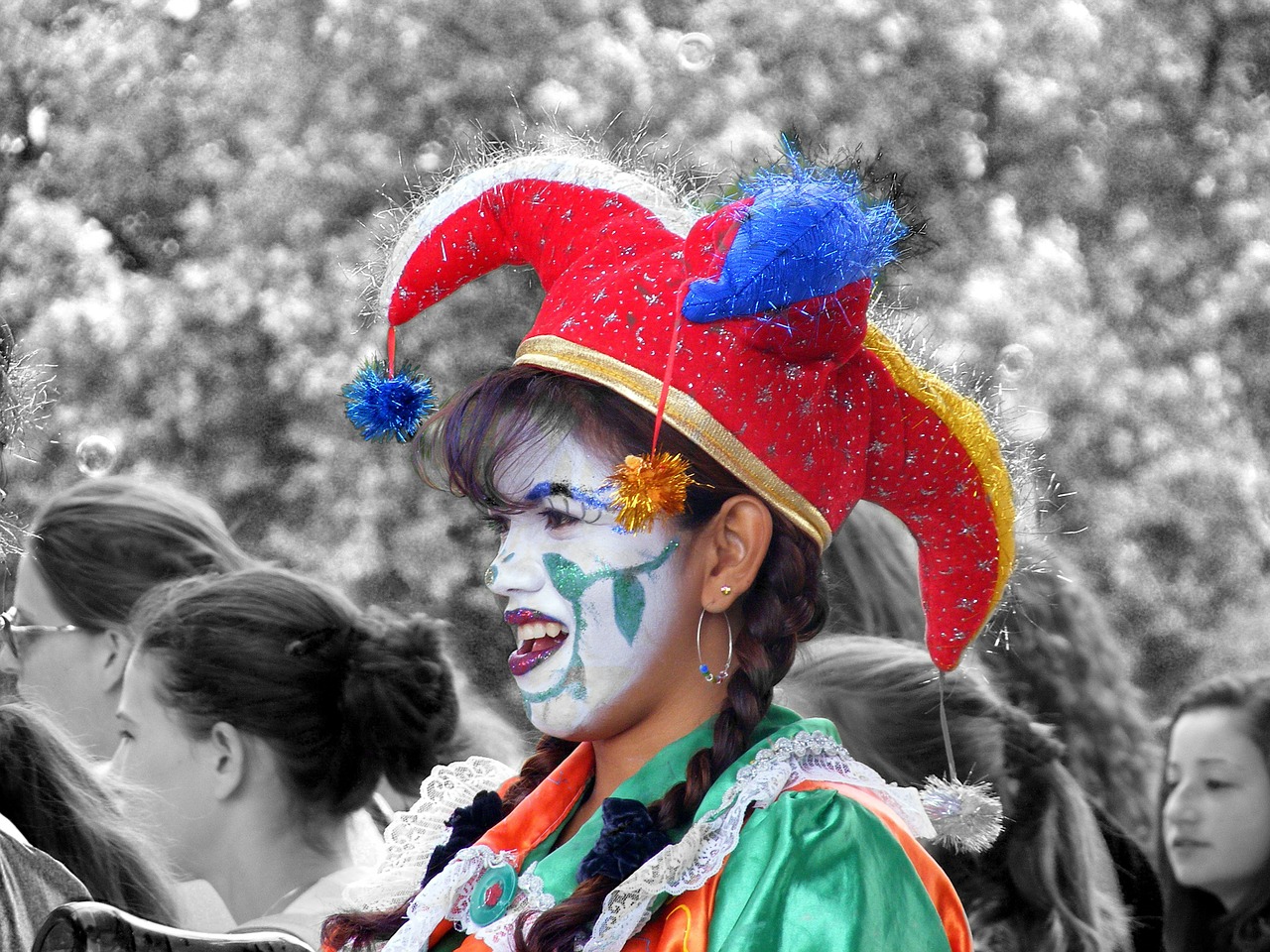 Fiesta de Carnaval disfraz