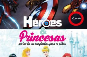 Fiesta Superhéroes y Princesas 2015