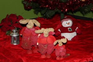 Fiesta de Navidad bien decorada